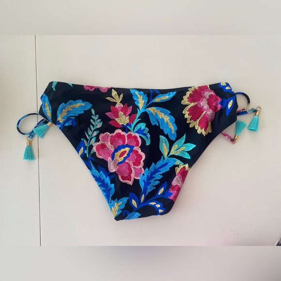 NWT LA BLANCA Midnight Magic Bikini Bottoms - Picture 6 of 9